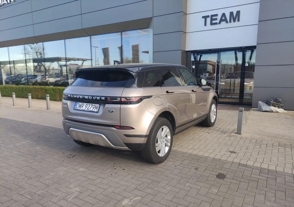 Land Rover Range Rover Evoque cena 209900 przebieg: 29960, rok produkcji 2022 z Barwice małe 172